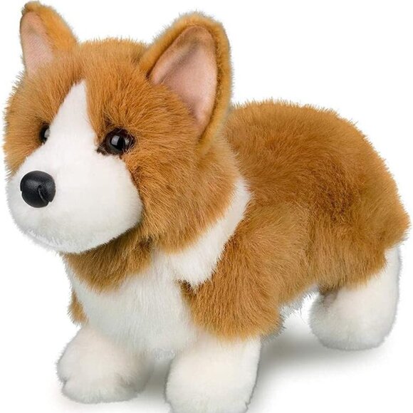 New w/Tag Douglas Plush Dog Corgi Ingrid  Stuffed Animal 13" Long - Picture 1 of 16